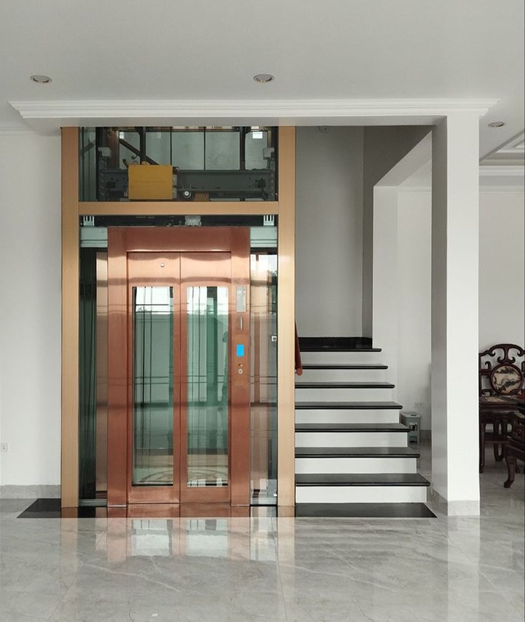 Mẫu thang máy được dịch vụ lắp đặt thang máy Kentech thực hiện