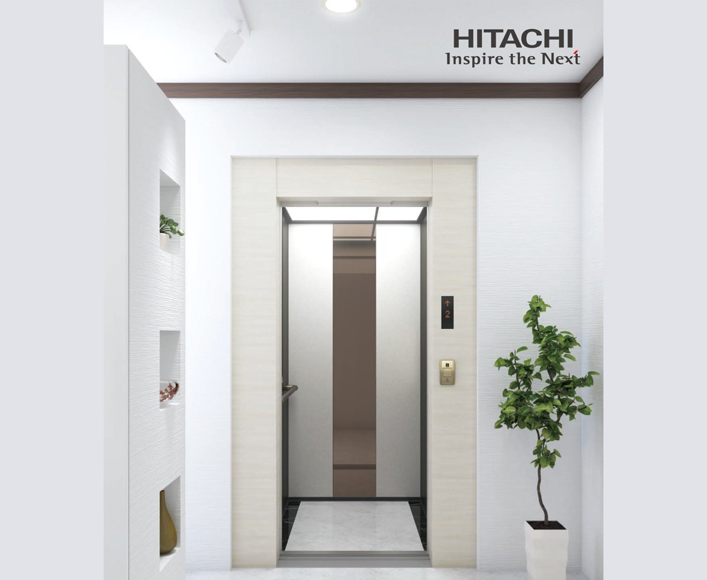 Mẫu thang máy gia đình thương hiệu Hitachi uy tín, chất lượng