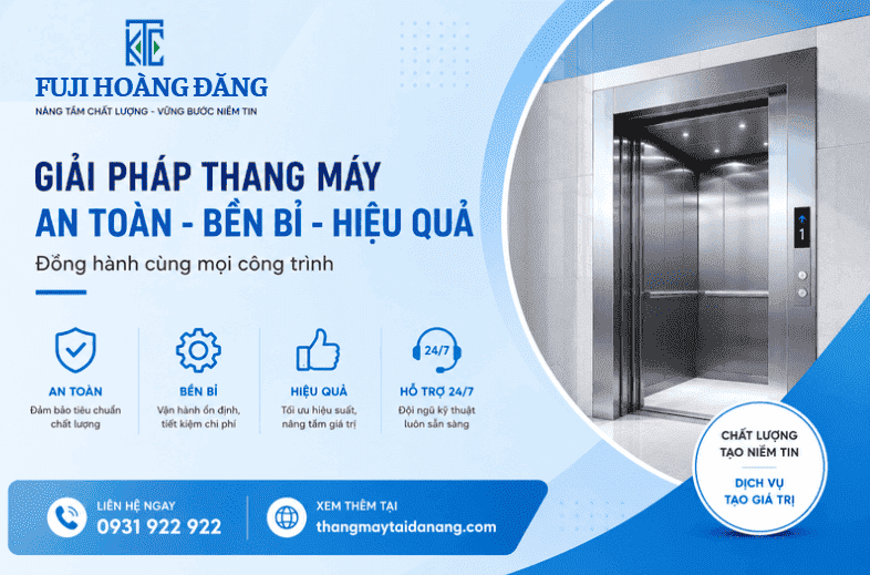 Dịch vụ lắp đặt, bảo trì và sửa chữa thang máy Fuji Hoàng Đăng